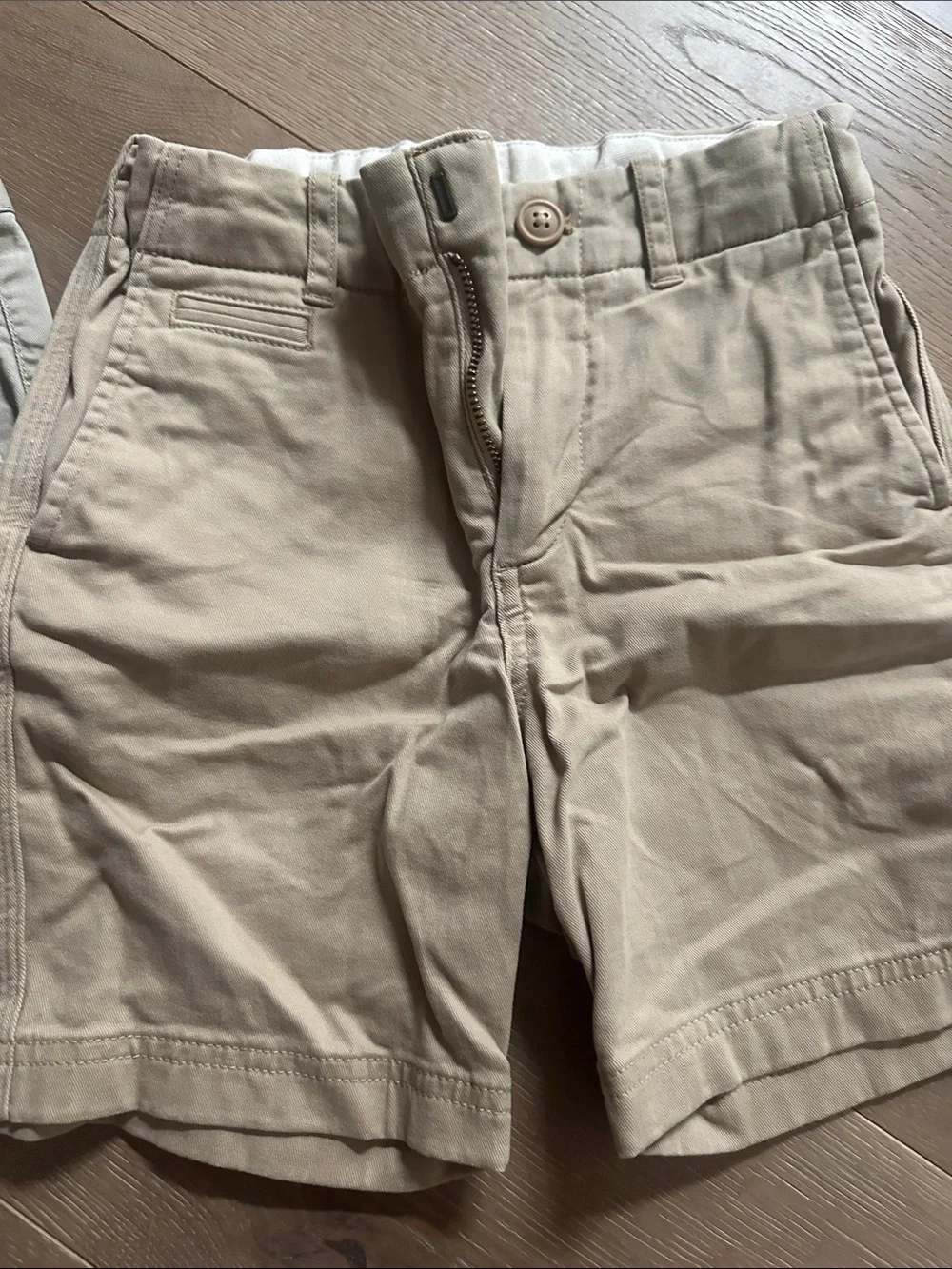 Jcrew and mini Boden boys Classic Khaki Shorts - Neutral Beige